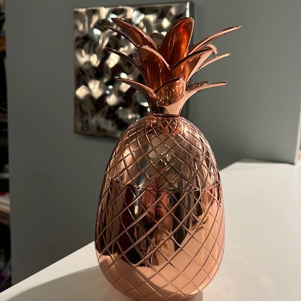 Absolute vodka copper pineapple Drinking cup